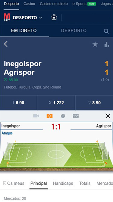 Marathonbet apostas ao vivo