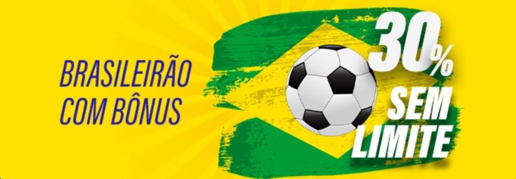 Promoção Betmotion - Brasileirão com bônus de 30% sem limite