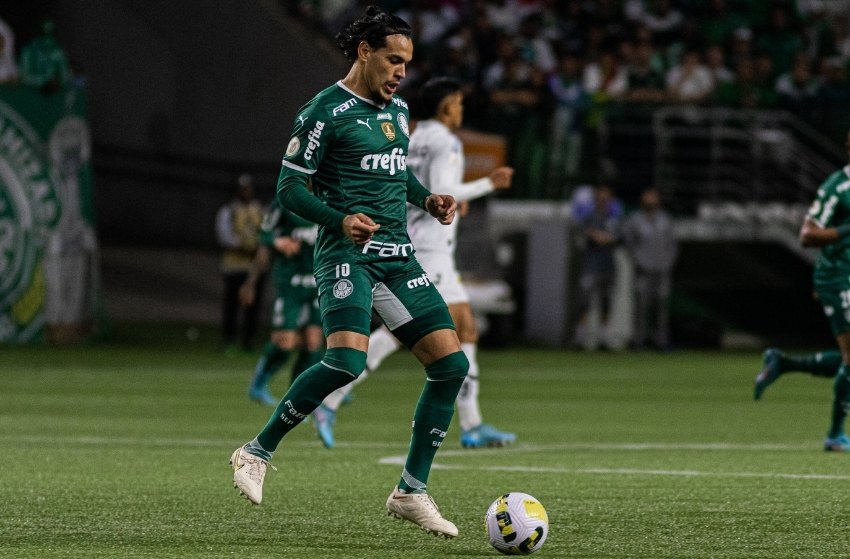 Gómez jogando pelo Palmeiras
