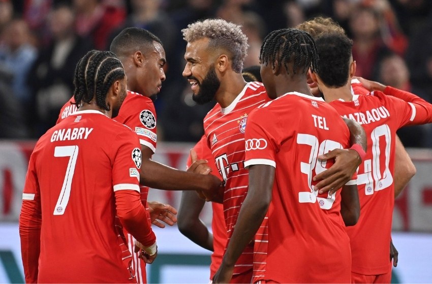 Jogadores do Bayern de Munique