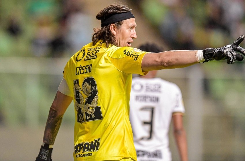 Cássio (Corinthians) Goleiro Cássio jogando pelo Corinthians