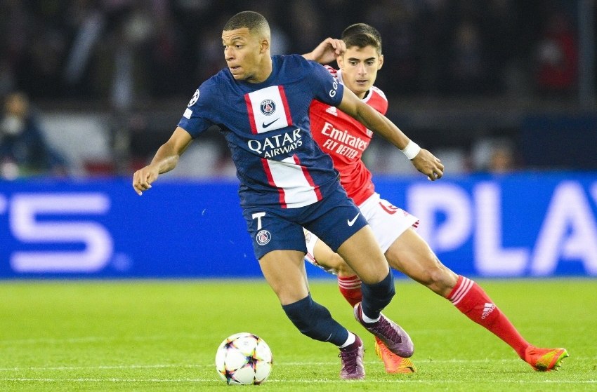 PSG e Benfica empatam mais uma vez pela Liga dos Campeões