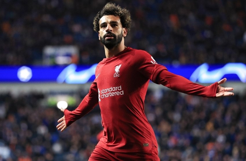 Salah (Liverpool) Salah jogando pelo Liverpool