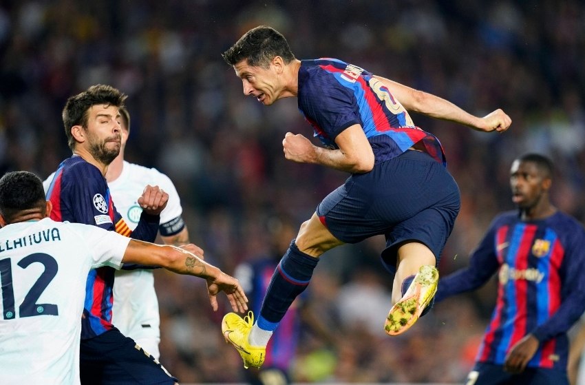 Barcelona e Inter de Milão empatam pela Liga dos Campeões