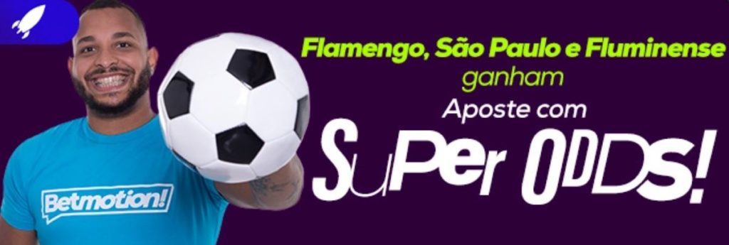 Promoção Betmotion - Super Odds na 31ª rodada do Brasileirão 2022