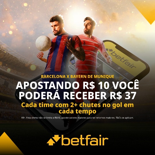 Promoção Betfair - Barcelona x Bayern