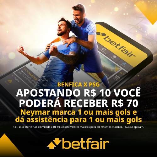 Promoção Betfair Benfica x PSG