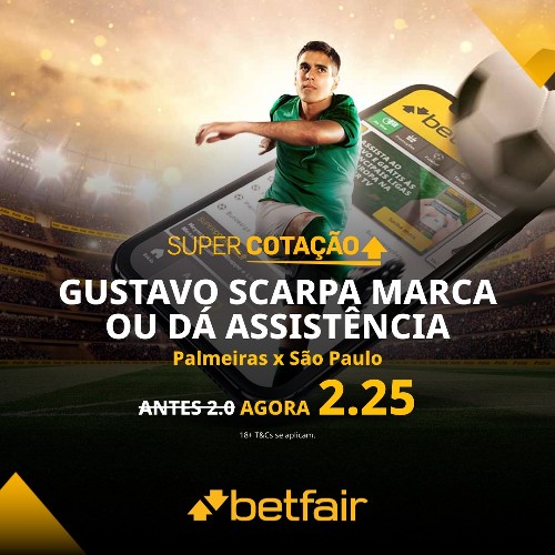 Promoção Betfair - Palmeiras x São Paulo