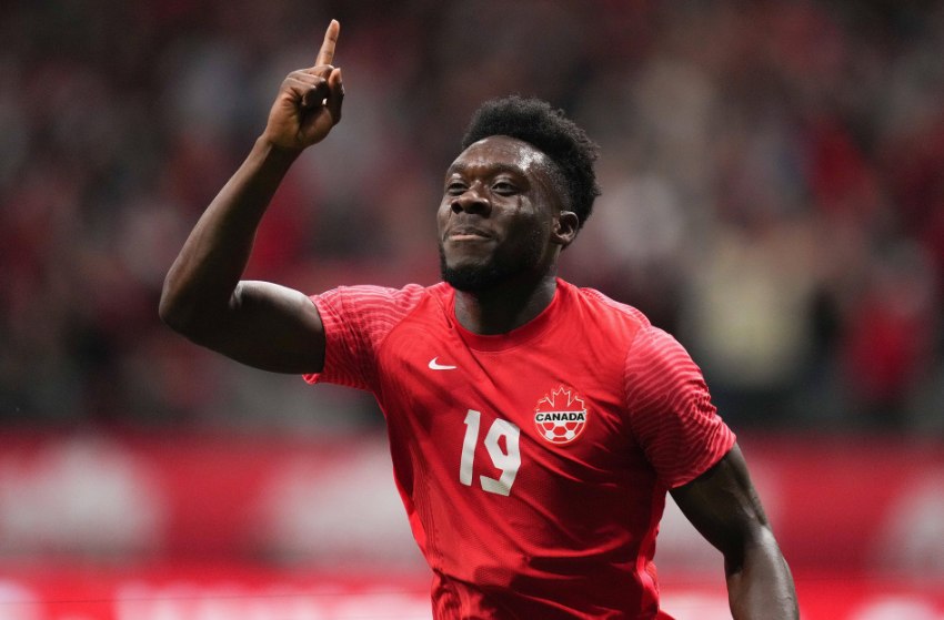 Alphonso Davies, do Canadá