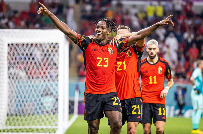 Batshuayi, da Bélgica Batshuayi, da Bélgica