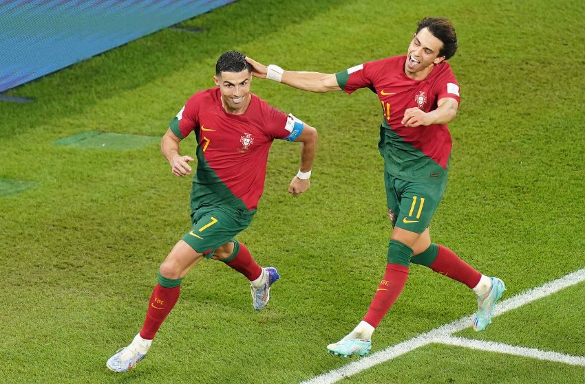 Cristiano Ronaldo e João Félix, Portugal