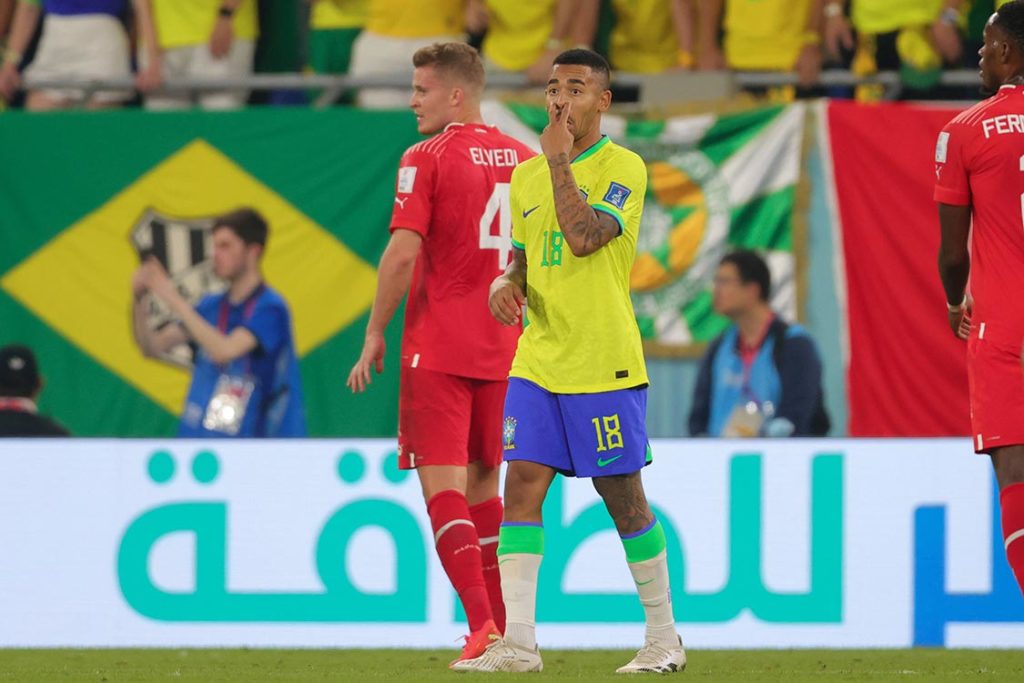 Gabriel Jesus - 28.11.2022 Gabriel Jesus, da Seleção Brasileira