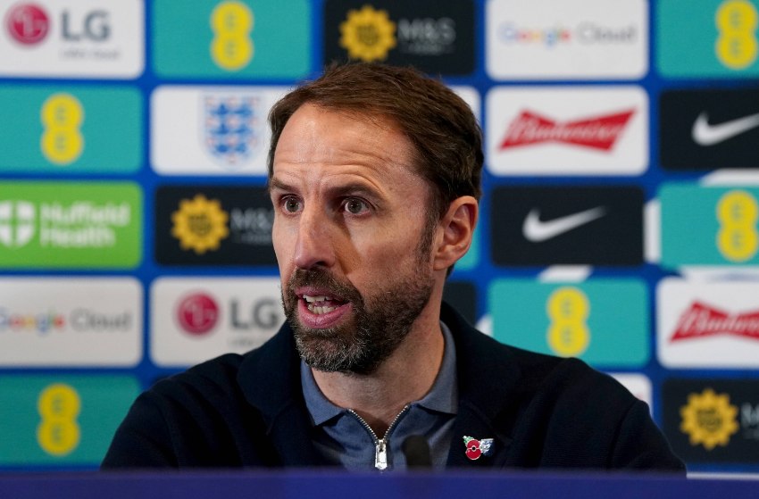 Gareth Southgate, técnico da Inglaterra Gareth Southgate, técnico da Inglaterra