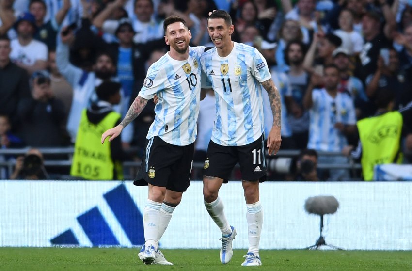 Messi e Di Maria, da Argentina