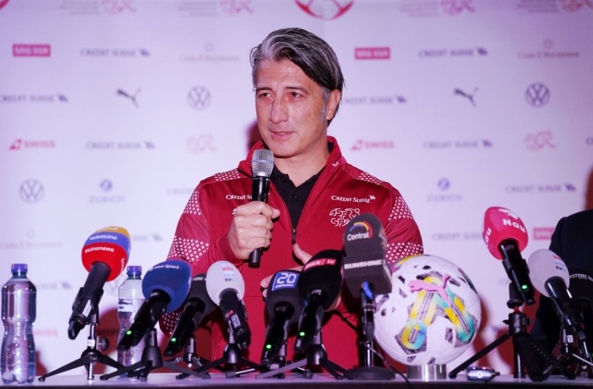 Murat Yakin, técnico da Suíça Murat Yakin, técnico da Suíça