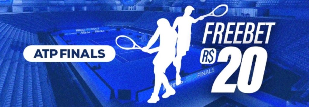 Promoção Betmotion - Freebet de R$20 no ATP Finals