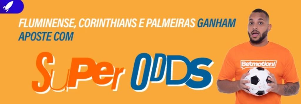 Promoção Betmotion - Super Odds na 36ª rodada do Brasileirão