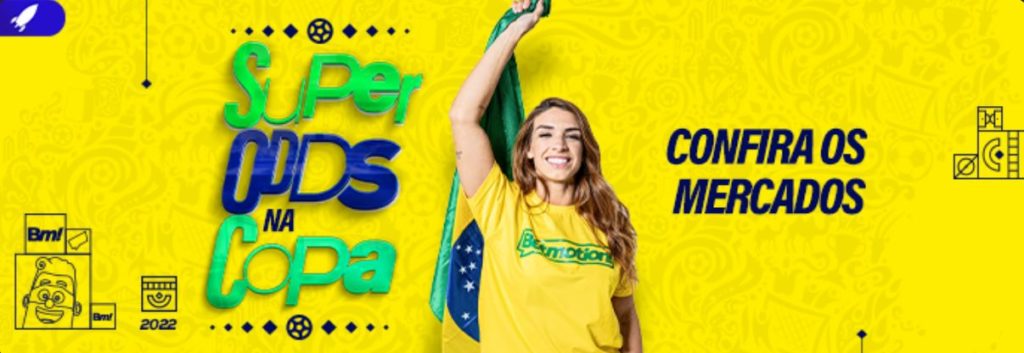 Promoção Betmotion - Super Odds na Copa do Mundo 2022