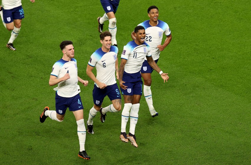 Marcus Rashford, da Inglaterra Marcus Rashford, da Inglaterra