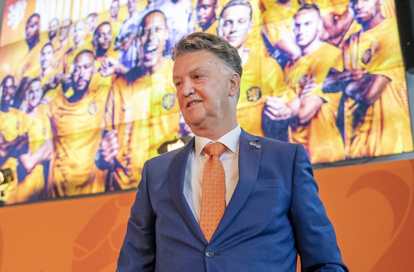 Van-Gaal, técnico da Holanda