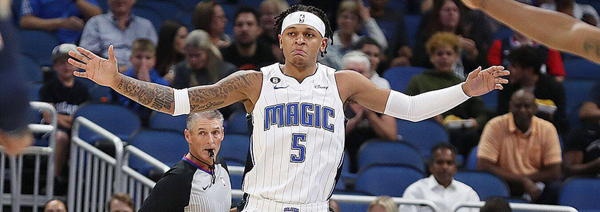 Jogo de Basquete da NBA Orlando Magic x Whashington Wizard…