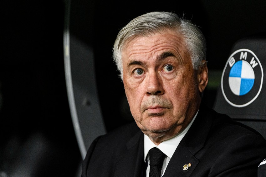 Carlo Ancelotti, do Real Madrid Carlo Ancelotti, do Real Madrid