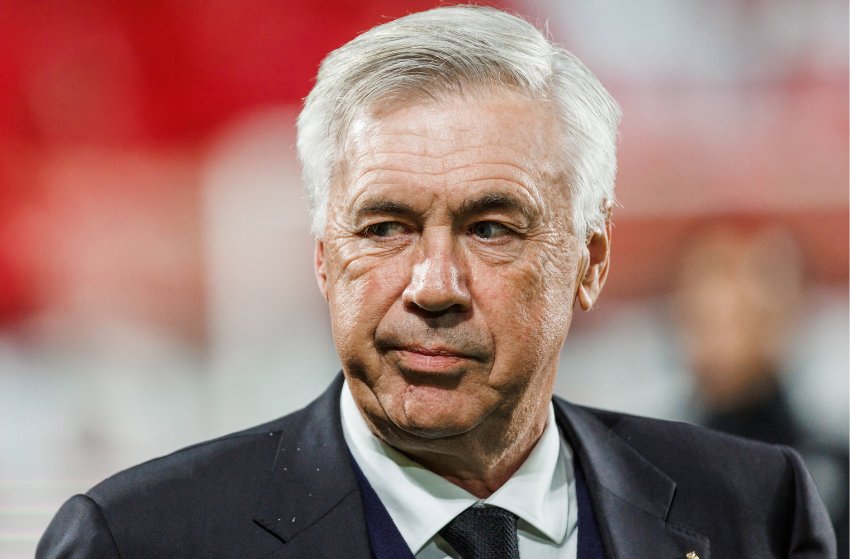 Carlo Ancelotti, técnico do Real Madrid