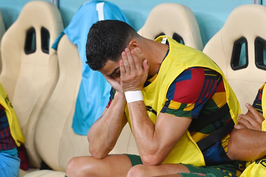 Barrado, Cristiano Ronaldo não treina com os reservas