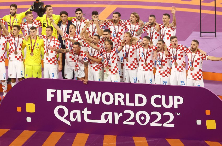 Croácia fica em terceiro na Copa