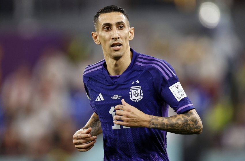 Argentina: Di María não tem lesão e pode jogar contra Austrália
