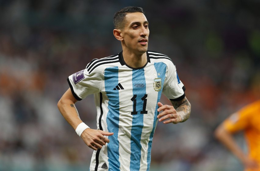 Argentina: Di María treina e pode virar titular diante da Croácia