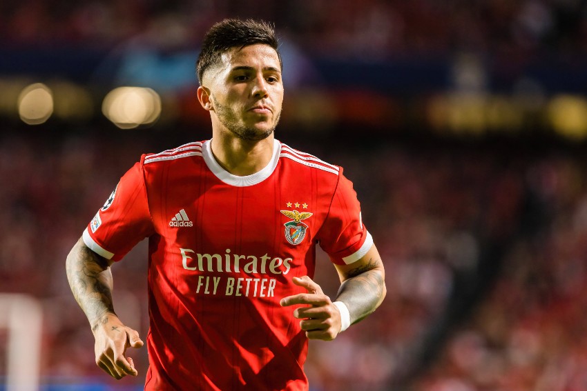 Enzo Fernández, do Benfica Enzo Fernández, do Benfica