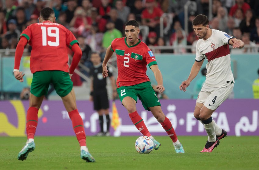 Marrocos: Hakimi é poupado, e Saiss treina antes da semifinal