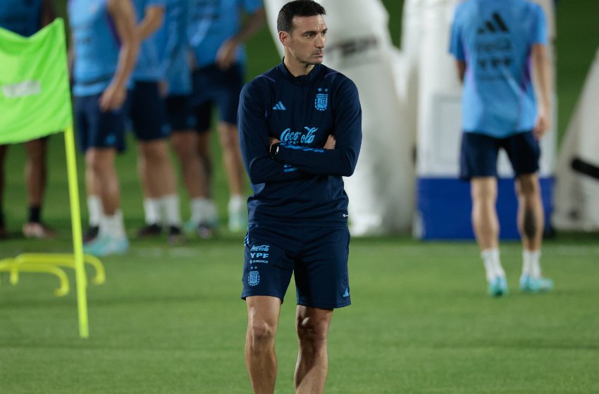 Lionel Scaloni, técnico da Argentina