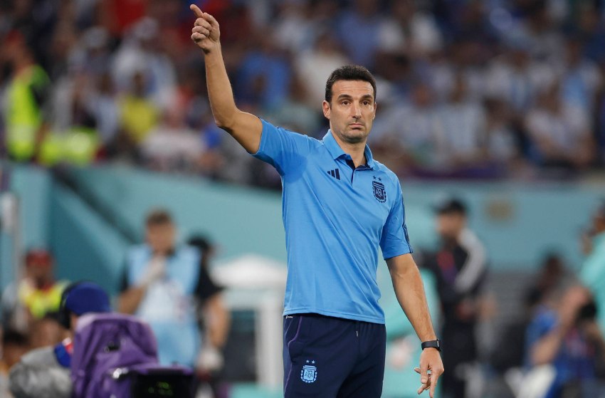 Argentina: Scaloni faz mistério sobre o time, e Di María é dúvida