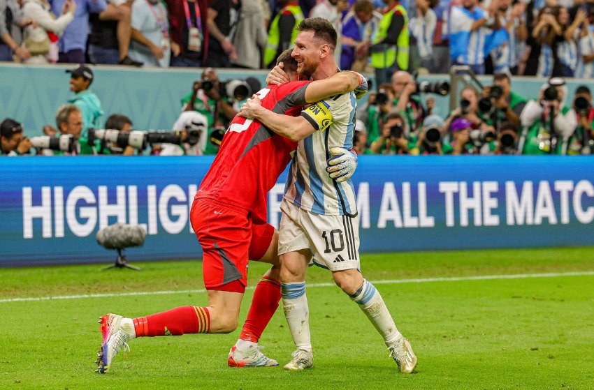 Martinez e Messi, da Argentina Martinez e Messi, da Argentina