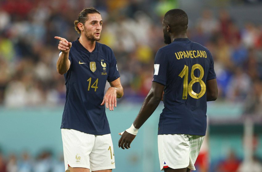 Rabiot e Upamecano, da França