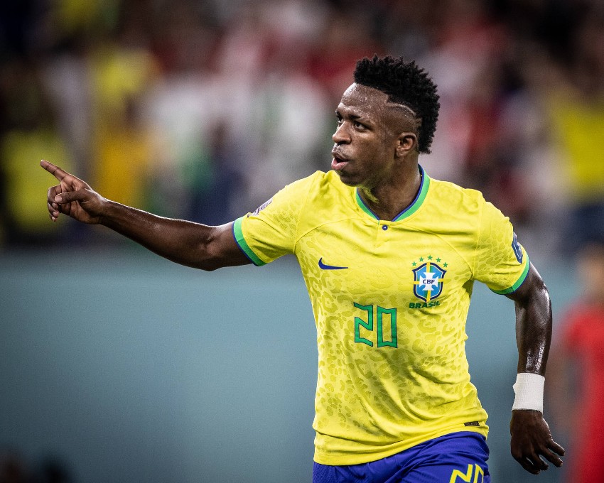 Vini Jr. descarta favoritismo do Brasil contra a Croácia
