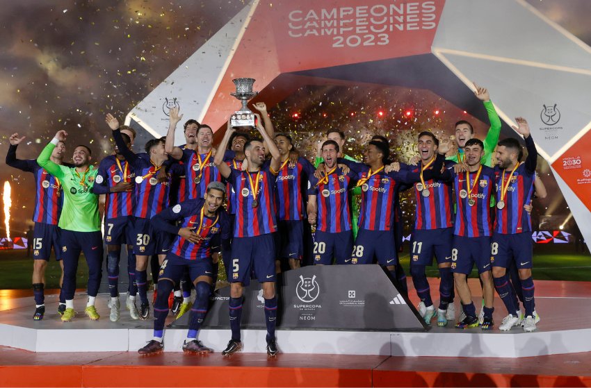 Barcelona campeão da Supercopa da Espanha