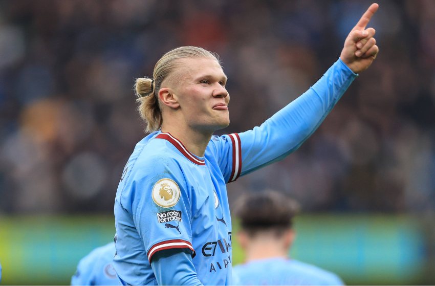 Erling Haaland, do Manchester City Erling Haaland, do Manchester City