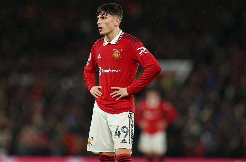 Real Madrid observa Garnacho, revelação do Manchester United