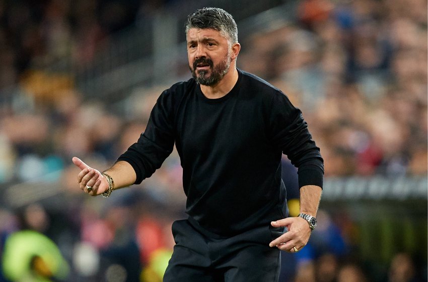 Valencia anuncia que Gattuso não é mais o técnico do clube