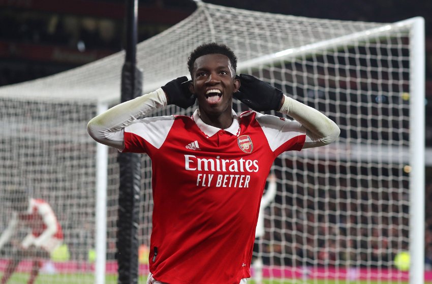 Edward Nketiah, do Arsenal Edward Nketiah, do Arsena