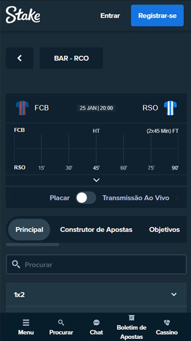 Stake apostas ao vivo