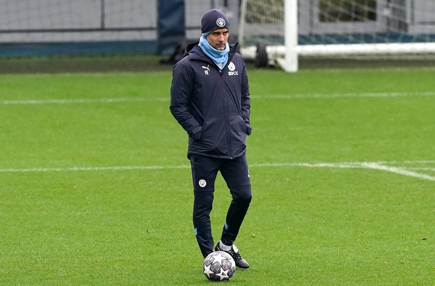 Pep Guardiola, técnico do Manchester City Pep Guardiola, técnico do Manchester City