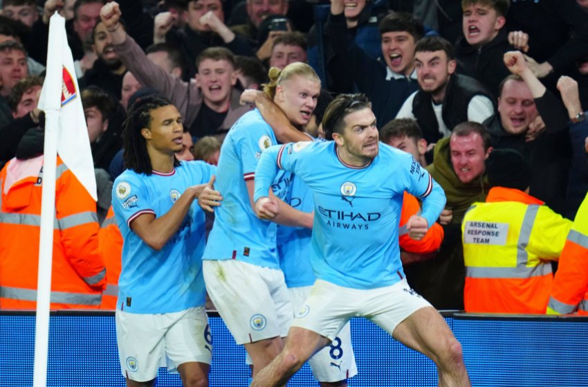 Haaland e Grealish, do Manchester City Haaland e Grealish, do Manchester City