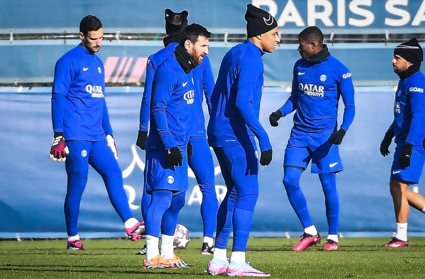 Messi e Mbappé, do PSG Messi e Mbappé, do PSG