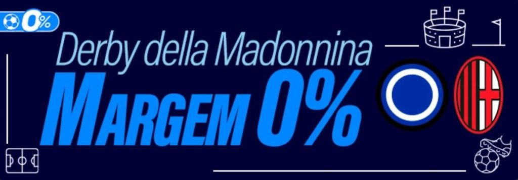Promoção Betmotion - Derby della Madonnina com Margem 0%