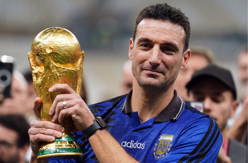 Lionel Scaloni, técnico da Argentina