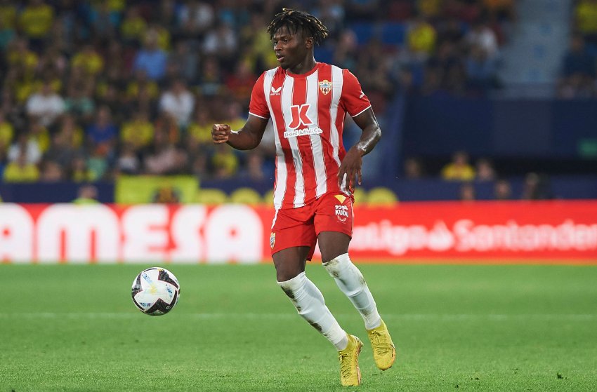 El Bilal Touré, do Almería El Bilal Touré, do Almería